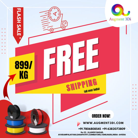 Free shipping for all our orders all over India