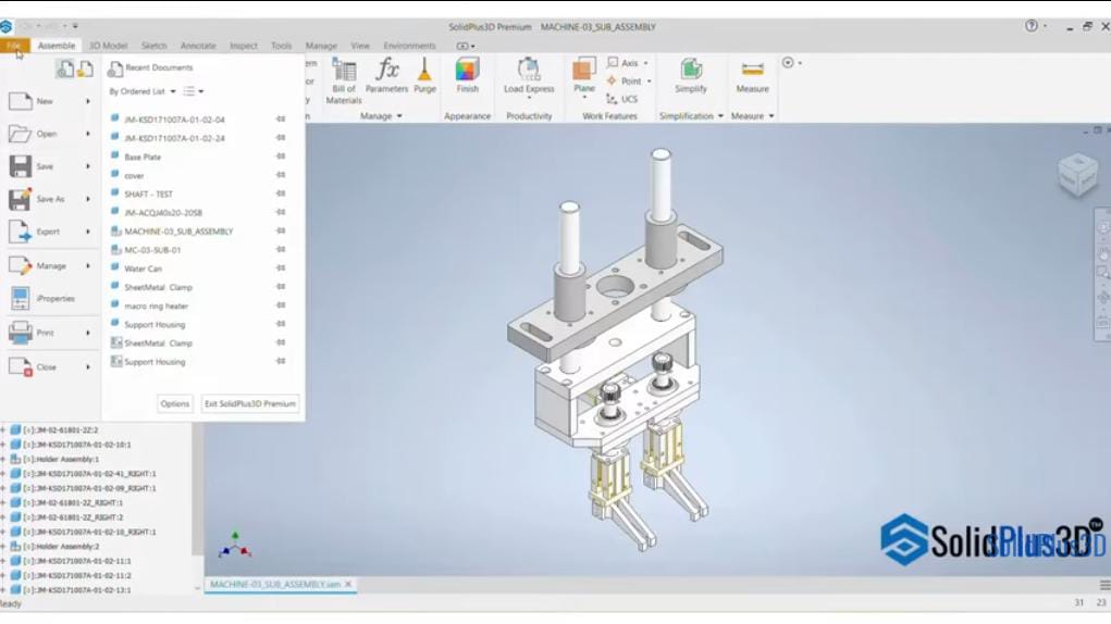Solidplus3D Cad software  - Solidplus Span3D- Permanent License!!!