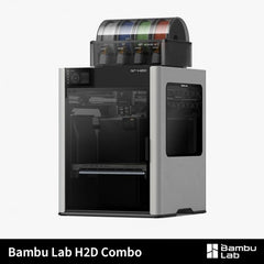 Bambu Lab H2D- AMS Combo 3D Printer ( 4 kg pla filament free )